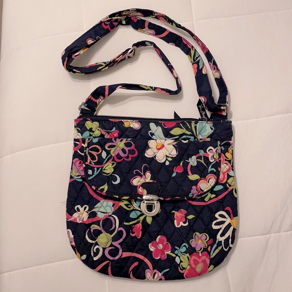 Quilted Vera Bradley Navy Purse